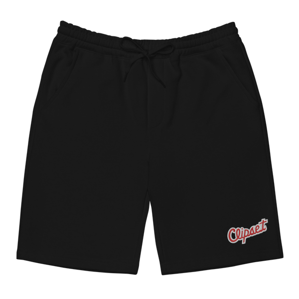 Clipset Script Embroidered Sweatshorts
