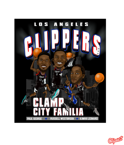 Clamp City Familia sticker