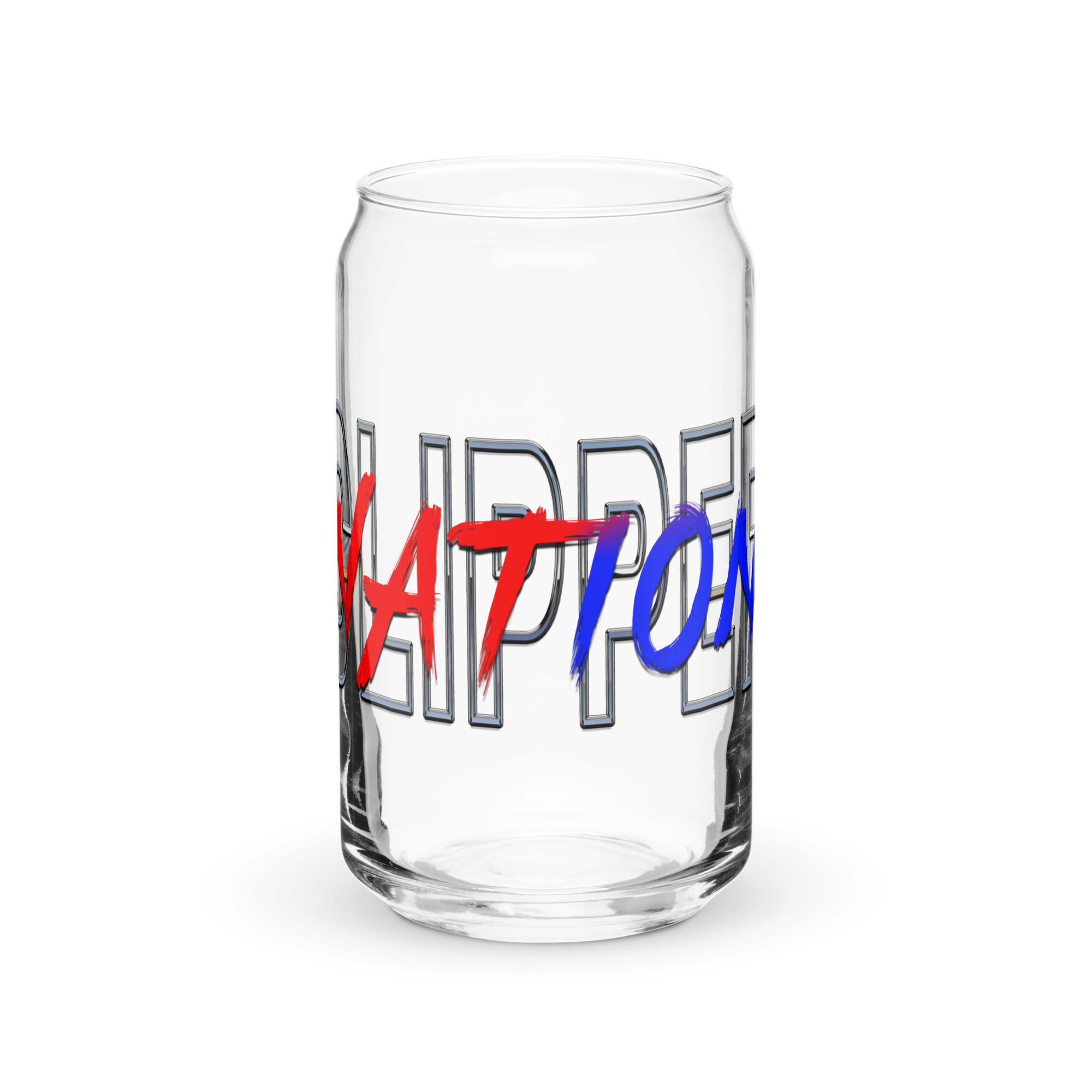 Clipper Nation Gradient Can-shaped glass