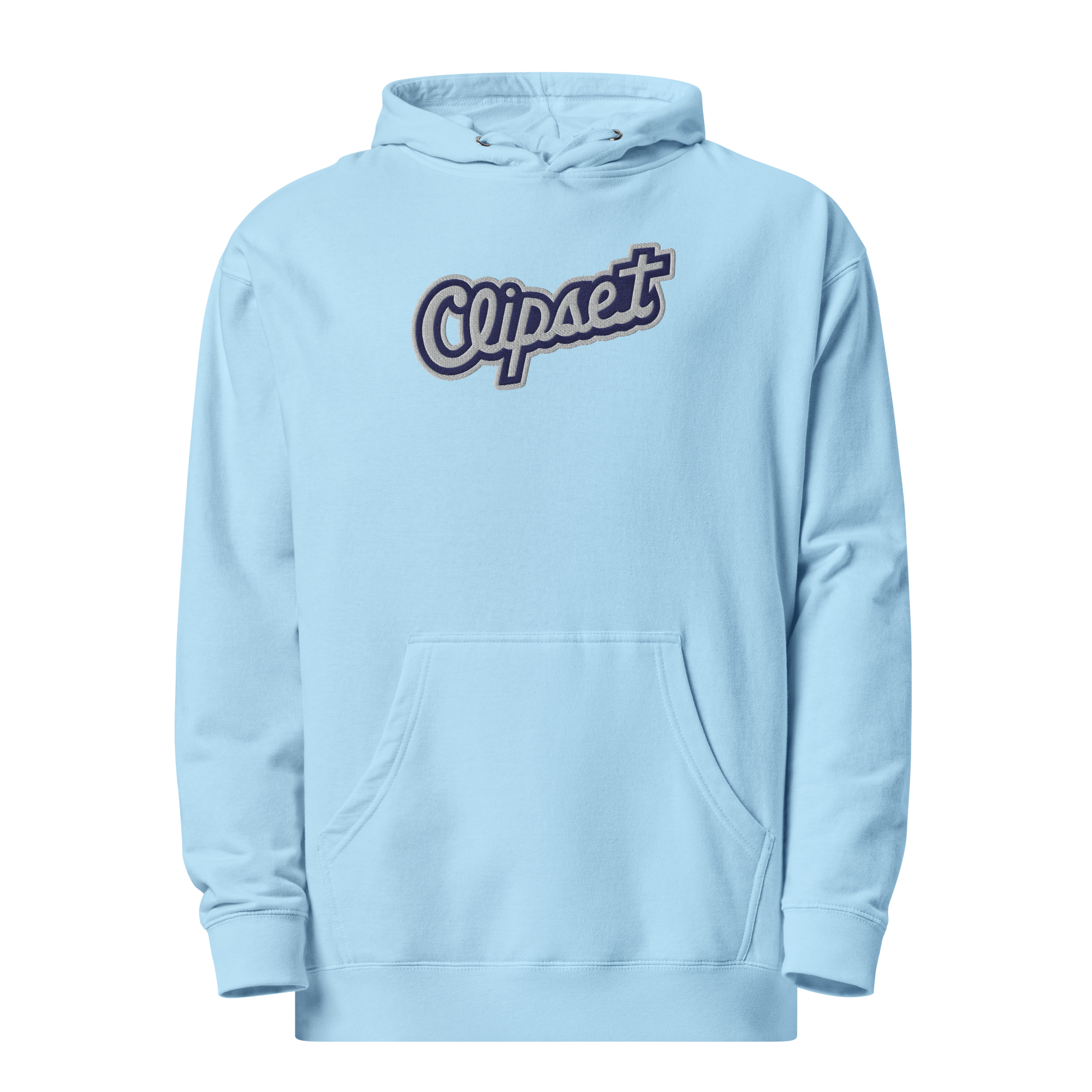 Embroidered Clipset Anniversary '24-'25 Limited Hoodie (Aqua