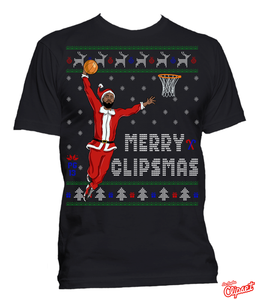 The Merry Clipsmas Ugly Tee