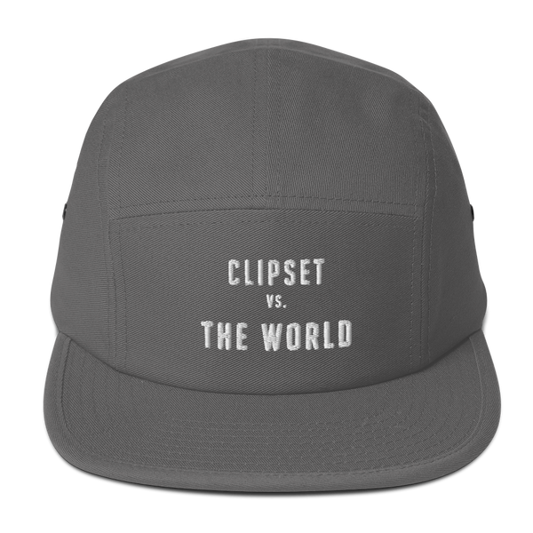 Clipset vs. THE WORLD 5-Panel Hat
