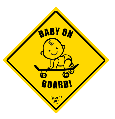 Trinity Baby on Board Car Sticker