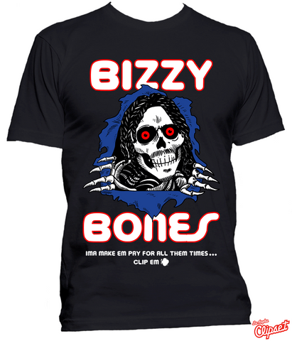 Bizzy Bones Make em Pay Clipset Tee