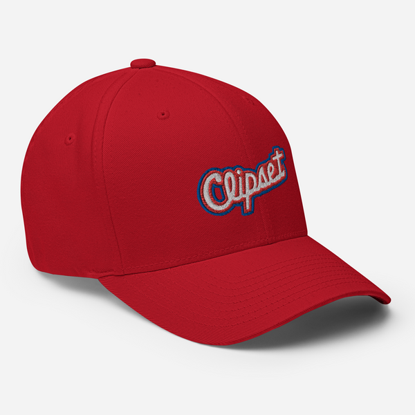 Clipset Tri-color embroidered hat