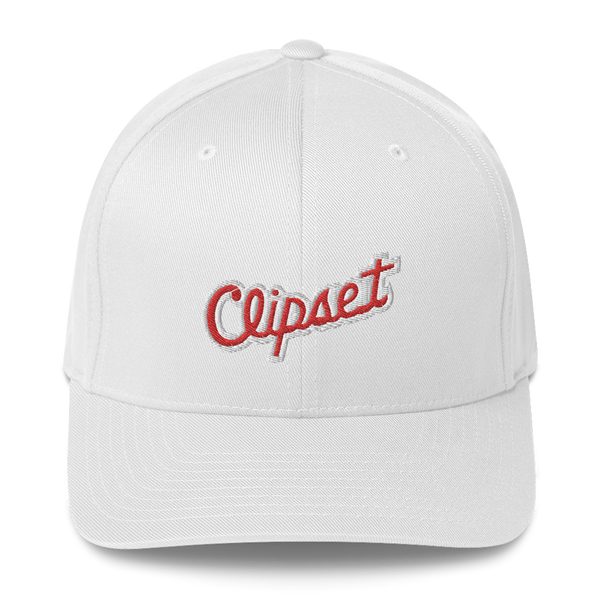 Clipset x Flexfit Embroidered Structured Hat