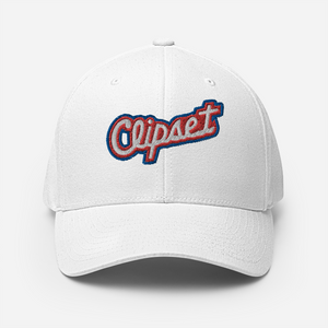 Clipset Tri-color embroidered hat