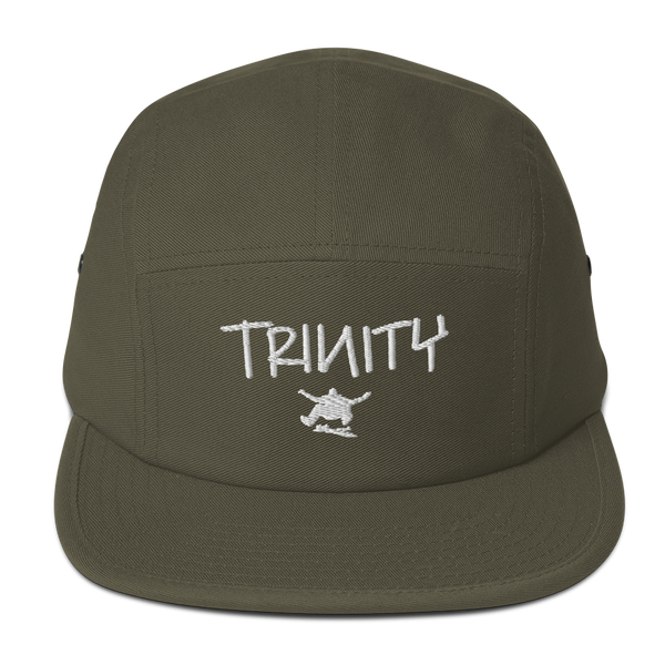 Trinity Combo Logo 5-Panel Hat (Embroidered)