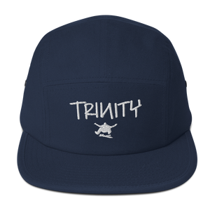Trinity Combo Logo 5-Panel Hat (Embroidered)